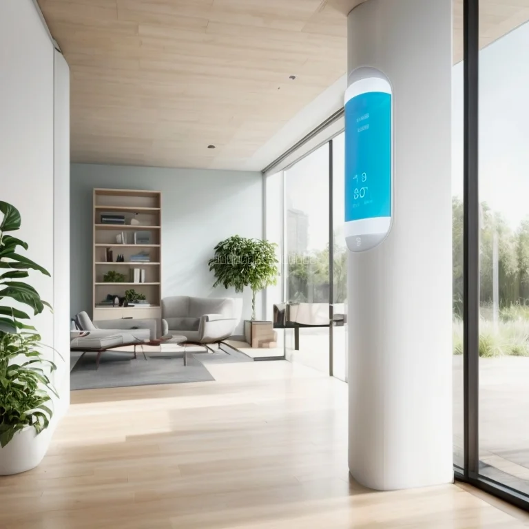 Illustration der FreshOneAI-Lösung für Luft- und Klimaoptimierung